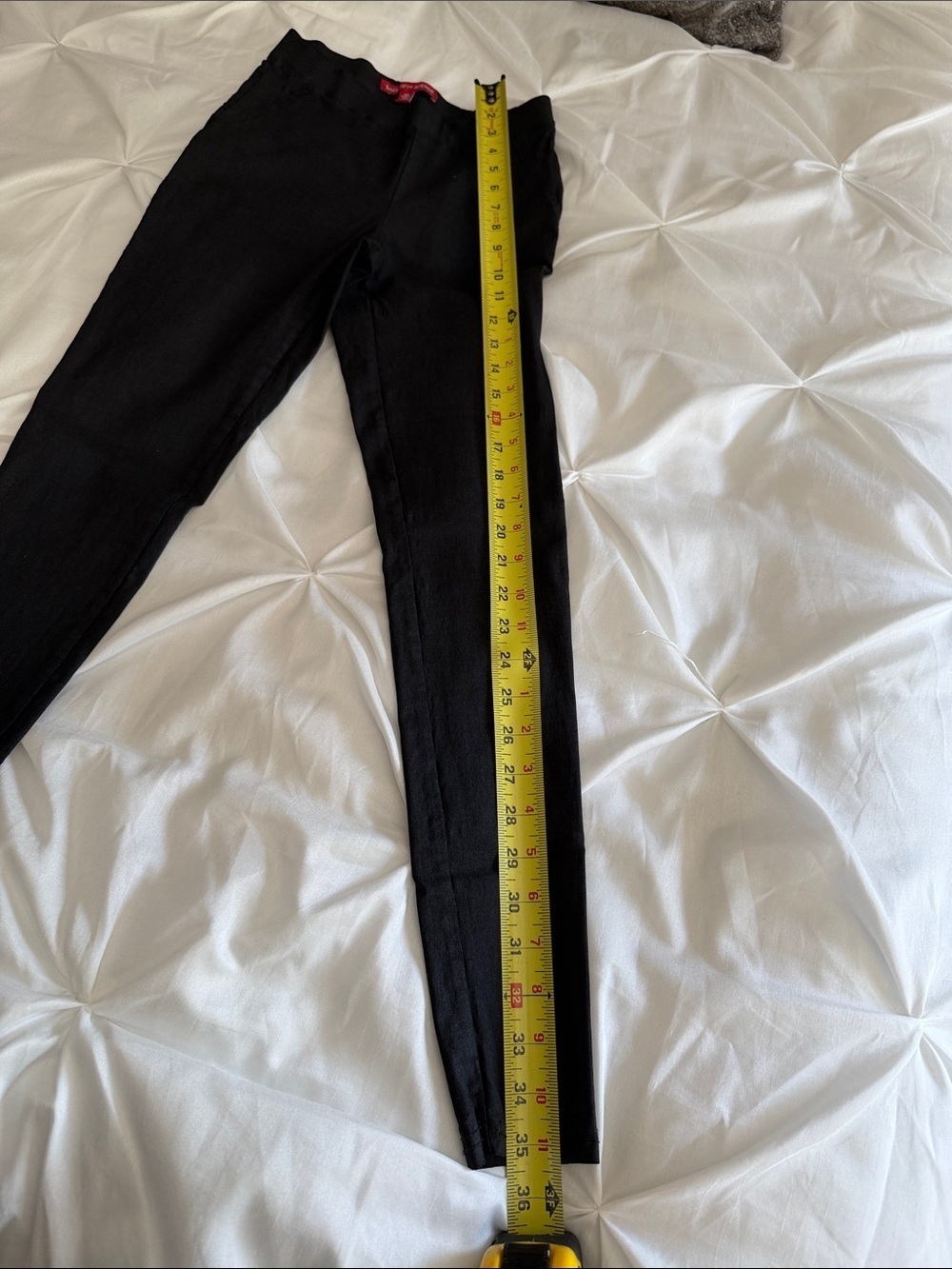 Saks Fifth Avenue Black Pants with Red Label - Picture 7 of 10